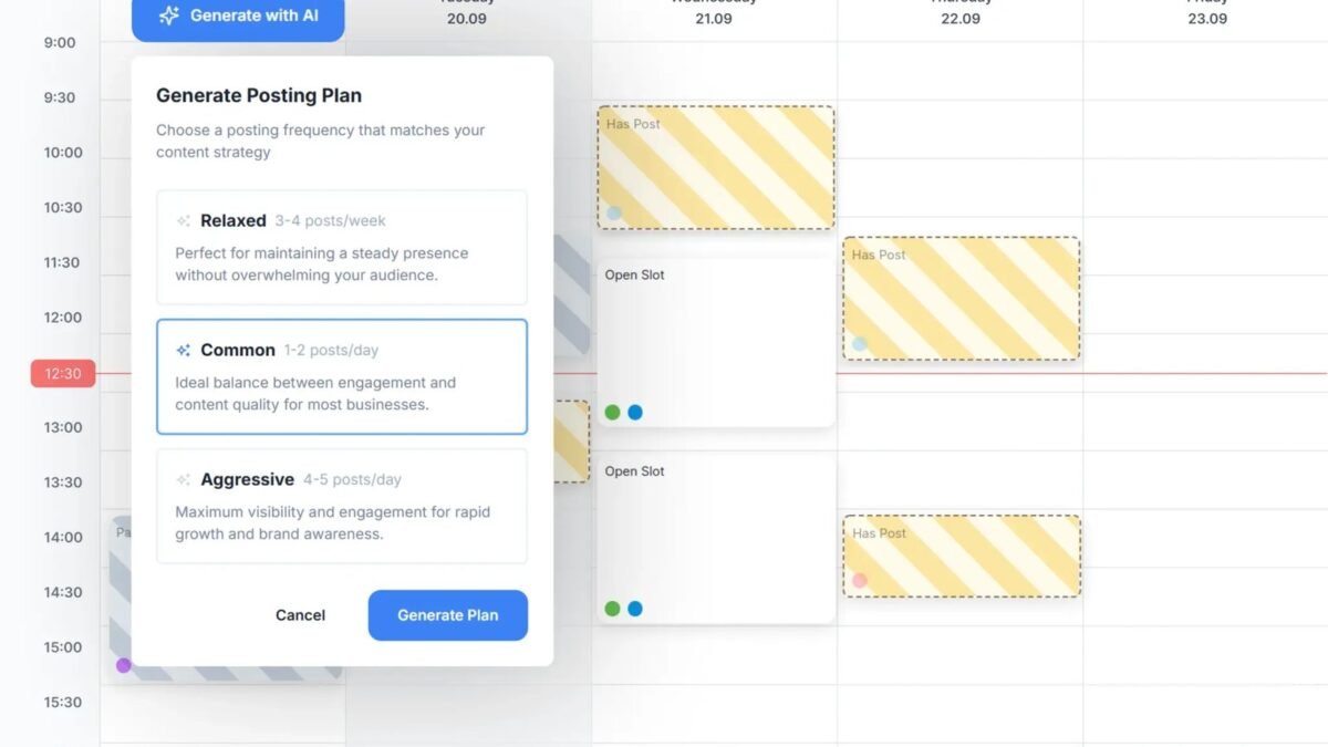 How to Plan Content Calendar with AI