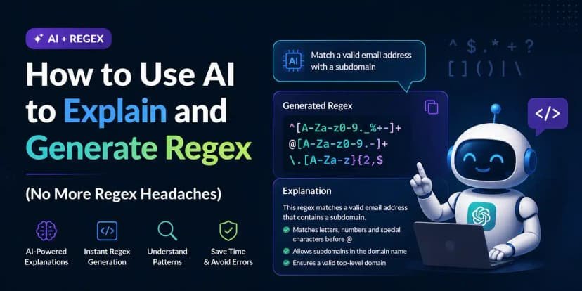 How to Use AI for Regex: Never Hand-Write a Pattern Again