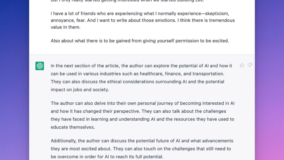 Should you Let AI Write your Entire Resume