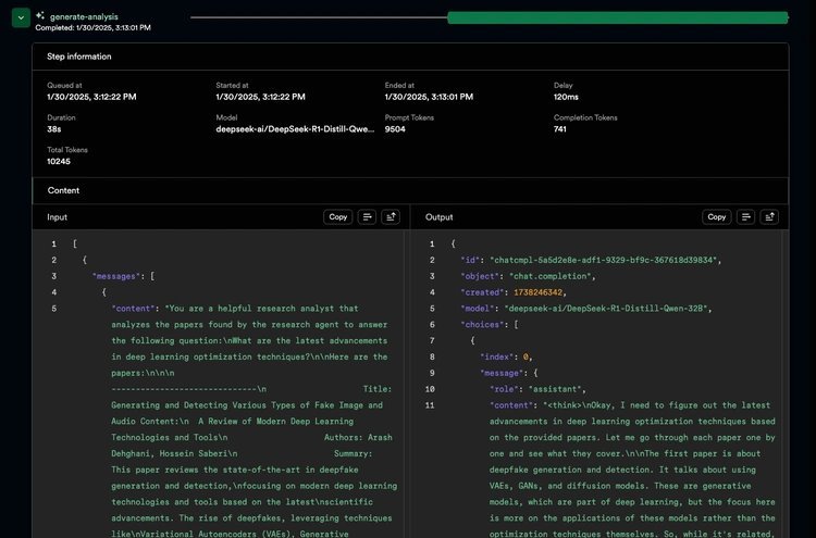 Which Task is a Generative AI Task